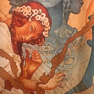 Mucha - Slav epic dress bodycon - size small